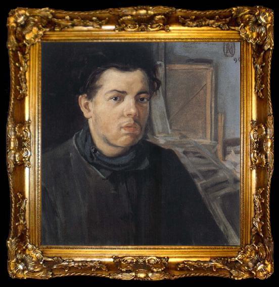 framed  Diego Rivera Self-Portrait, ta009-2
